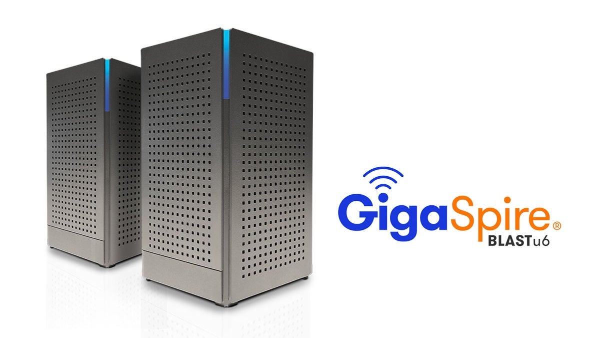 GigaSpire u6 system and logo