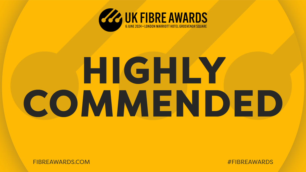 UK Fibre Awards Highly Commended
