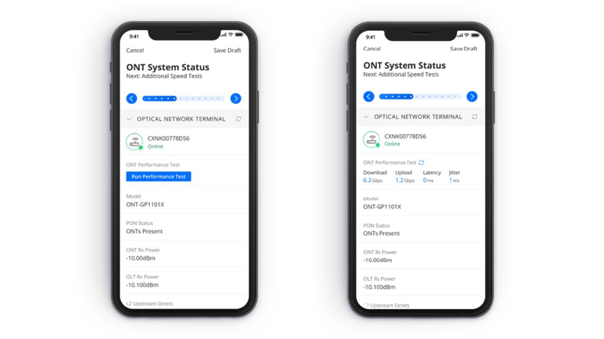 Mobile field operations Operations Cloud mobile field operations app screen
