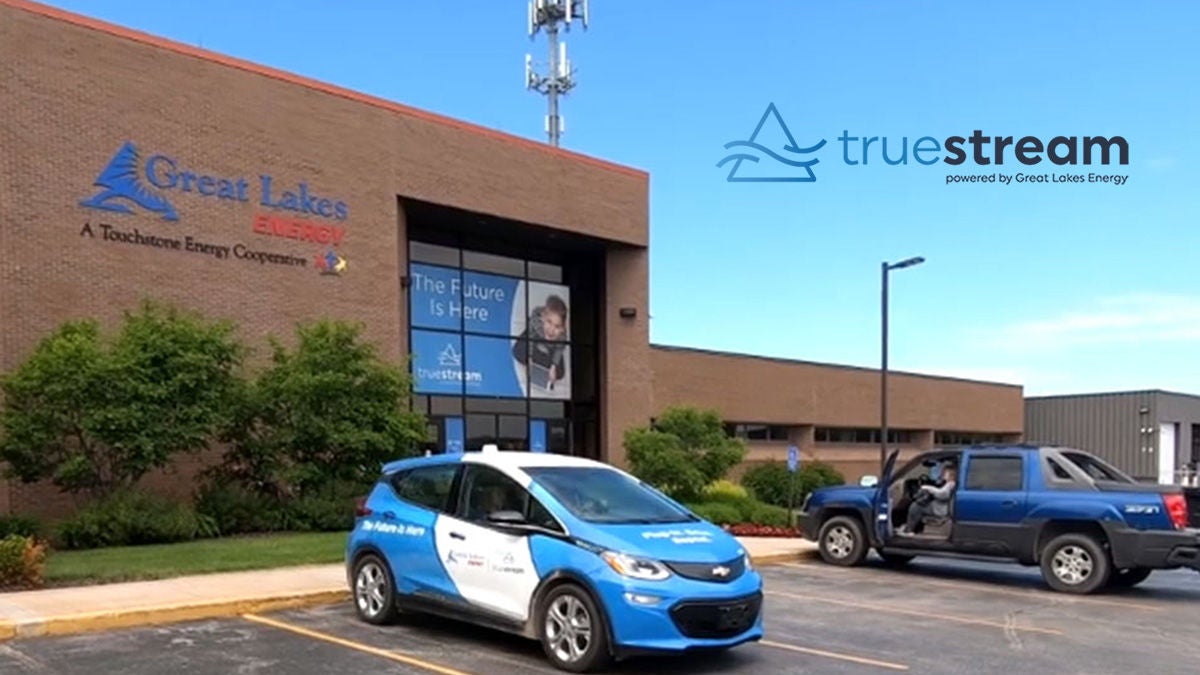 Truestream office and logo