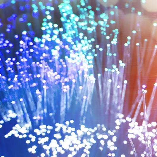 abstract fiber optics